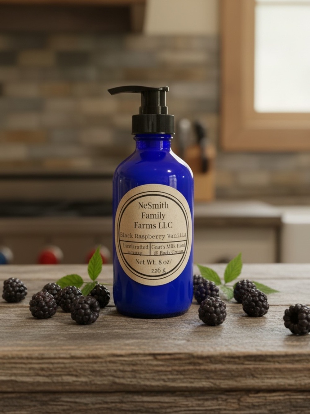 Goat’s Milk Triple Butter Hand & Body Cream in Black Raspberry Vanilla